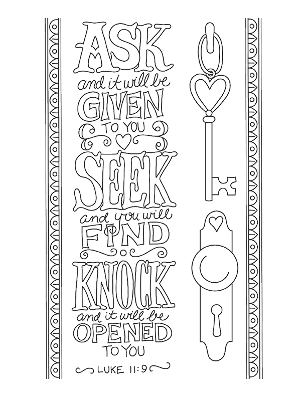 Catherine Bird: The Art of Amen Coloring Pages